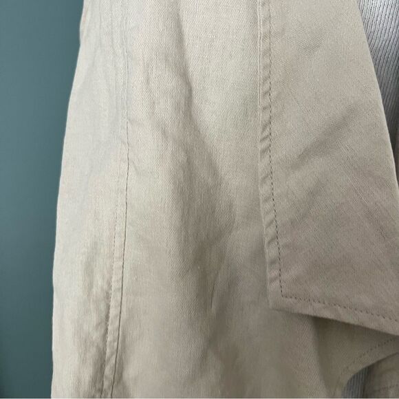 Maurices Linen Blend Vert, Cream/Tab with ivory lace women’s Sz M NEW 🏷 - Picture 2 of 13